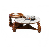 Ensemble de canapés d'angle en cuir et bois d'ébène sectionnel pour salon villa petits espaces mobilier de luxe canapé européen
