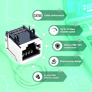 สายไฟรหัสสี CAT5E <span class=keywords><strong>RJ45</strong></span>ตัวผู้ปลั๊กมือใหม่ขั้วต่อสายเคเบิลสำหรับประกอบ <span class=keywords><strong>Rj45</strong></span> - Product Image 3