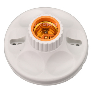 E27 <span class=keywords><strong>E14</strong></span> B22 Đèn đứng phụ kiện các loại kim loại Brass lampholder Acrylic ổ cắm các bộ phận giữ đèn/bóng đèn chủ/đèn cơ sở - Product Image 2