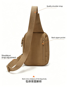 <span class=keywords><strong>Sac</strong></span> à dos de randonnée multi-styles, <span class=keywords><strong>sac</strong></span> de poitrine tactique frontal, <span class=keywords><strong>sac</strong></span> de chasse à bandoulière unique, avec logo personnalisé - Product Image 3