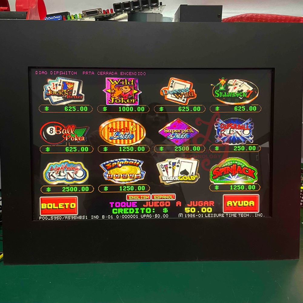 Spiel-Brett PWBs 16 LieJiang POG 595 grüne Spiele dreifaches Sevens 1