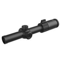 Lunette de tir tactique HD TYPHON 1-8X24 FFP LPVO en alliage d'aluminium, étanche, antichoc, réglable, de haute qualité