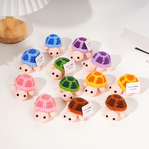 Handmade Unisex Móc Đan Rùa Mặt Dây Chuyền Dễ Thương Sáng Tạo Căng Thẳng Cứu Trợ Quà Tặng Cho Bạn Bè Gia Đình Cho Nhà Giáng Sinh - Product Image 1
