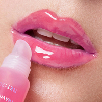 Baume à lèvres hydratant effet gelée, personnalisable avec logo, huile teintée hydratante, effet repulpant, végétalien, fournisseur en gros de gloss à lèvres.