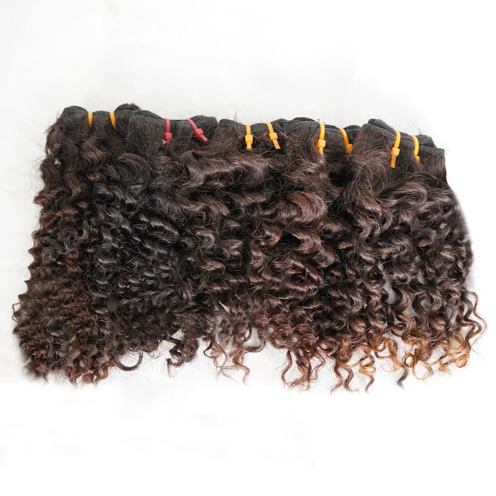Free shipping Factory price cheap brazilian hair 20 bundles African women popular ombre color remy human hair weave extension