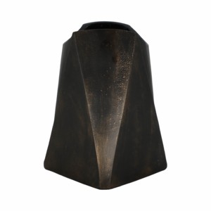 Vaso Moderno in Metallo con Silhouette Angolare, Vaso Decorativo a Forma di V per Soggiorno e Arredamento Casa - Product Image 5
