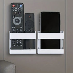 Wholesale Convenient Remote Control Box Non-slip <b>Holder</b> Strong Load Bearing Storage Data Cable Receiving Hole <b>Phone</b> Stand - Product Image 1