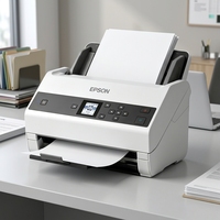 DS-975 Yüksek Hızlı A4 Çift Taraflı Sayfa Beslemeli Tarayıcı CMOS 600dpi CIS USB 3.0 Kağıt Arşivleme