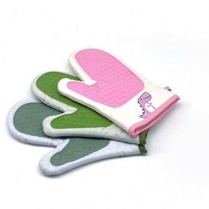 ถุงมือกันความร้อนซิลิโคนน่ารักสำหรับเตาอบไมโครเวฟ ขายดี - Product Image 1