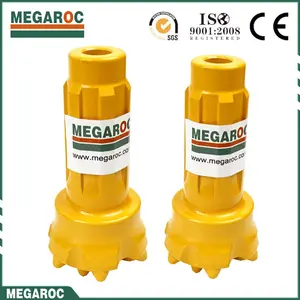 Megaroc CIR90 dth palu 90mm, set mata bor impact carbide untuk granit