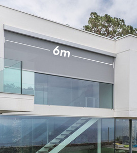 Quá Khổ Cơ Giới Con lăn ngoài trời tự động màn trập mù Shades cho Windows Patio bên ngoài sử dụng - Product Image 1