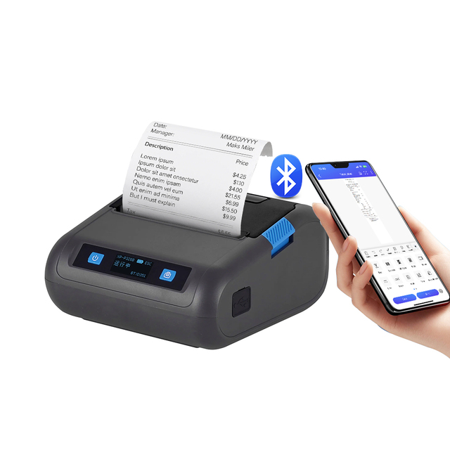 Xprinter Portable Direct Thermal Mini Sticker Receipt Printer WIFI Interface Android Handheld Used for Receipt Barcode Printing