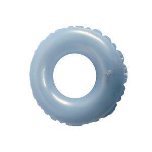 Anneau de natation gonflable en PVC bleu et blanc personnalisé pour les enfants pour les jeux aquatiques d'été et les activités de <span class=keywords><strong>plage</strong></span> - Product Image 6