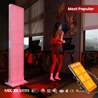 IDEATHERAPY RLPRO1200 Panneau de luminothérapie rouge à haute irradiance, luminothérapie infrarouge pour le visage, panneau de luminothérapie rouge