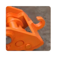 Pelle 20 Tonnes Sany komatsu Pc200 80mm Goupilles Coupleur d'attelage rapide hydraulique pour accessoire d'excavatrice Js220