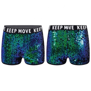 กางเกงขาสั้นเด็กผู้หญิง 4-16 ปี สำหรับการแสดงบนเวที ฮิปฮอป การแข่งขันเต้นรำ ชุดเต้นบอลรูม โมเดิร์น ลีริคอล แดนซ์ ขายส่ง - Product Image 2