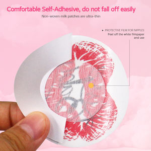 Couvre-seins jetables sexy pour seins sexy Couvre-mamelon sexy rouge Couvre-mamelon autocollant sexy pour mamelon de fille mignonne - Product Image 5
