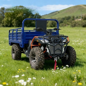 Kart à pédales tout-terrain 4x4 à essence 350cc, 4 temps, vitesse maximale de 50 km/h, pour la montagne, la plage et l'agriculture - Product Image 4