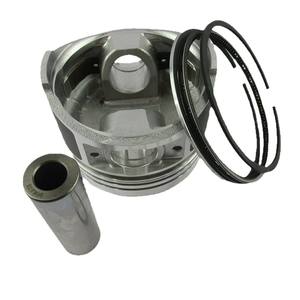 Ensemble piston authentique 188F fabriqué en usine pour générateurs diesel refroidis par air, motoculteurs, avec anneaux de retenue et goupilles - Product Image 1