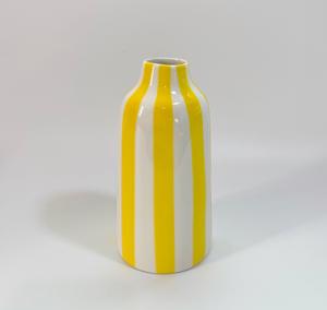 पारंपरिक रूप से हाथ से चित्रित संक्षिप्त स्ट्रिप सिरेमिक बड़ा vases घर और होटल के लिए थोक बिक्री - Product Image 4