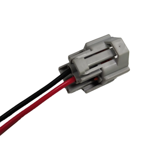 Konektor injektor bahan bakar mobil ANMAIP 2-pin slot atas, sensor pemicu resistansi magnetik, steker 6180-2405 90980-11153 - Product Image 4