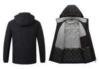 Veste chauffante à 8 zones de chaleur, recharge USB, batterie non incluse, légère, sweat-shirt chauffant pour homme, veste chauffante