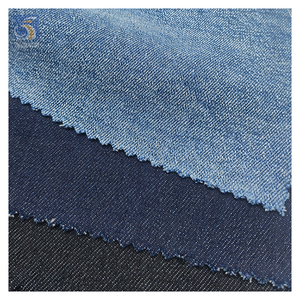 <span class=keywords><strong>Tissu</strong></span> en denim sergé bon marché de l'usine de Guangzhou Foshan, prix du <span class=keywords><strong>tissu</strong></span> en denim extensible en coton et élasthanne 10s à vendre - Product Image 6
