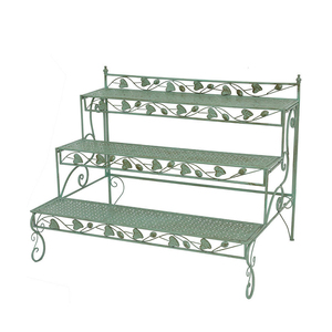 Jinsheng Freestanding Metal Plant Stand Space-Saving <strong>Corner</strong> Rack for Balcony &amp; Wedding Flower Display Stylish <strong>Planter</strong> Shelf - Product Image 2