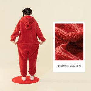 Nouveau Style <span class=keywords><strong>Teletubbies</strong></span> Winky Dipsy Cosplay Laa-Laa <span class=keywords><strong>Po</strong></span> Combinaison En Peluche <span class=keywords><strong>Costume</strong></span> Halloween Garçons Filles - Product Image 6