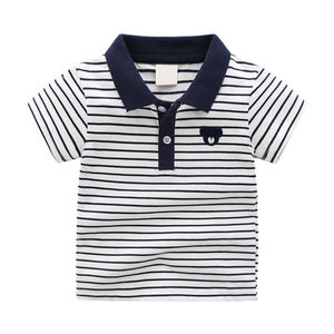 Ins nuovo all'ingrosso personalizzato a maniche corte per ragazzi estate Cartoon top per bambini di alta qualità t-Shirt <span class=keywords><strong>POLO</strong></span> per ragazzi - Product Image 4