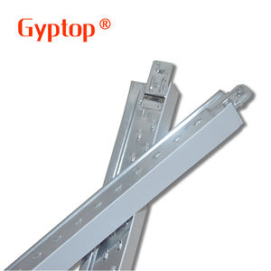 <span class=keywords><strong>Rails</strong></span> de <span class=keywords><strong>plafond</strong></span> <span class=keywords><strong>suspendu</strong></span> de conception moderne, cadre galvanisé, grilles en T suspendues <span class=keywords><strong>pour</strong></span> <span class=keywords><strong>plafond</strong></span> - Product Image 1