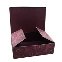 Vente en gros de boîte d'emballage pour gâteau rectangle en papier cartonné boîte à gâteau de luxe pour anniversaire avec logo en feuille d'or