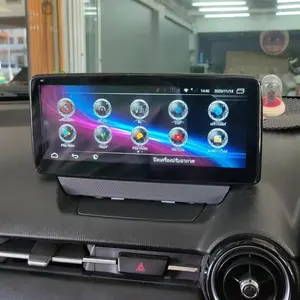 UPSZTEC 10.25 IPS dokunmatik ekran RHD LHD Android sistemi Octa çekirdek ile araç DVD oynatıcı oynatıcı Mazda CX-3 16-20 dahili 4G Carplay