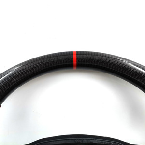 Volant en fibre de carbone et suède Sirui, 3 branches, style racing, pour voitures Ford - Product Image 3