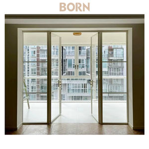 <span class=keywords><strong>BRON</strong></span> di lusso T09 doppia porta d'ingresso elegante in acciaio Design moderno in ottone strisce di casa anteriore di lusso porta d'ingresso anteriore - Product Image 1