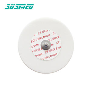 Électrode de surveillance jetable <span class=keywords><strong>ECG</strong></span> en mousse PE ronde non tissée pour adulte professionnel - Product Image 4