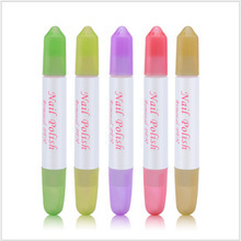 Juego de 5 bolígrafos removedores de esmalte de uñas, corrector y limpiador para exceso de esmalte, recorte de bordes de uñas, manicura - Product Image 3