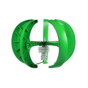 ホットミニ風力タービン技術再生可能エネルギーカラフルブレード垂直軸風力タービン200w 24v