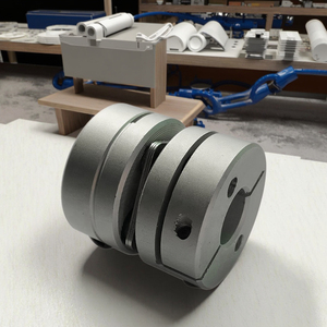 Khớp nối Đĩ<span class=keywords><strong>a</strong></span> động cơ servo CNC cho máy giảm tốc hành tinh linh hoạt hoặc cứng nhắc bằng thép hoặc nhôm khớp nối trục phù hợp - Product Image 1