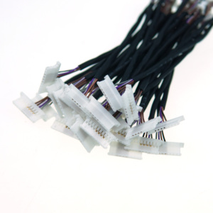 Aangepaste SHR 4P naar Molex 10-pins kabel, 1.25 pitch microconnector draadboom voor precisie machines, robotautomatisering en apparatuur. - Product Image 2