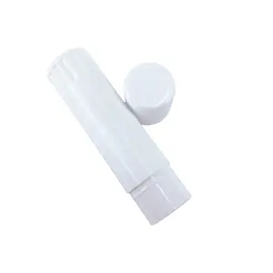 खाली प्लास्टिक होंठ की देखभाल बाम कंटेनर सफेद प्लास्टिक lipbalm पैकेजिंग खाली लिप ट्यूब