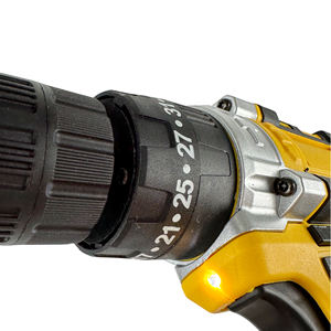 เครื่องมือไฟฟ้าไร้สาย21V พร้อมอุปกรณ์เสริม24ชิ้นและดอกสว่านพิเศษ1ชิ้นไขควงแบตเตอรี่ลิเธียมไร้สายสว่านกระแทก - Product Image 3