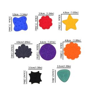 Nouveaux jouets sensoriels pour enfants, jouets sensoriels en silicone souple pour soulager le stress et l'anxiété - Product Image 4
