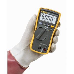 Multímetro Fluke 113 True RMS, 600 V CA/CC, 10 A, Alimentado por Batería, Amarillo, Plástico, Medidor de Utilidad - Product Image 2