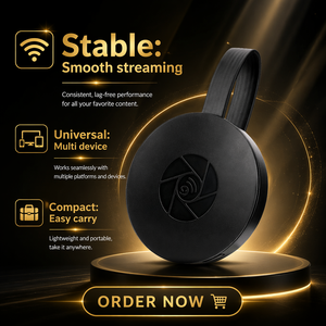 หน้าจอ HDTV ไร้สายอะแดปเตอร์ออกอากาศ dongle AirPlay DLNA สำหรับ Android iOS HD โทรศัพท์ไปยังทีวีโปรเจคเตอร์ - Product Image 4