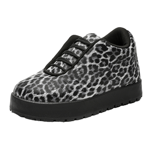 Bottes décontractées montantes pour hommes, semelle épaisse, tige en cuir microfibre, design personnalisable, chaussures d'hiver tendance en caoutchouc - Product Image 4