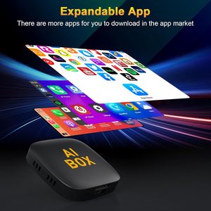 Android 13 Carplay Dongle với 2 + 16GB hộp không dây hỗ trợ Google Navigation Youtube Apple Carplay Android Auto 3 1 xe - Product Image 4