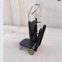 Machine électrique de levage et de montée d'escaliers 180 kg, portable, sur chenilles, pour le chargement, le déchargement et la manutention de marcheurs sur embarcation
