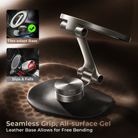 LISEN 360 Rotation Suction Car Mount Foldable Magnetic Phone Holder untuk iPhone 18 17 16 Pro Max Samsung S25 Dashboard Windshield