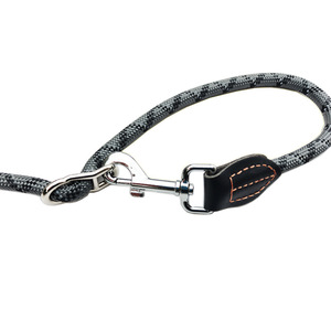 Wholesale 2.6m Double Dog Leash 8mm 10mm 12mm Two-Tone Spliced Rope Dual Head Dog Lead for <b>Walking</b> Two Dogs - Product Image 2